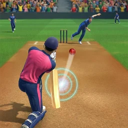 Ícone de Jogo de Cricket 3D T20 T10